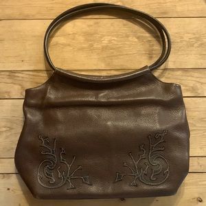 Leather handbag - Stone Mountain